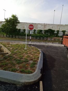 ROAD BERHENTI SIGNAGE INSTALLED AT BANDAR SERI JEMPOL | LINGGI | SEREMBAN | BATU KIKIR | MANTIN | SI RUSA | GEMAS