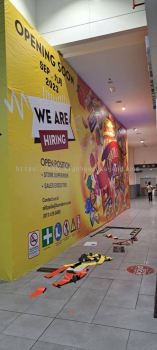 Barnsberry - Indoor Hoarding Board at KLIA 2