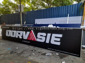 Oorvasie - 3D Box Up LED Frontlit Aluminium Panel Signage