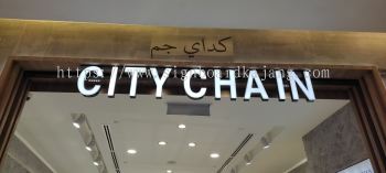 City Chain - 3D Box Up LED Signage 