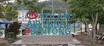 Kolam Air Panas Bentong - 3D Box Up LED Signboard at Bentong