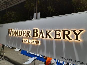 3D Signboard # Signboard 3D Box UP LED Backlit # Signboard Bakery # Signboard Restoran # Sign board Cash & Carry 