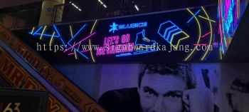 LED Neon Sign # Indoor Custom Neon Sign # Special Design Led Neon Bar Sign #  Signage Ice Skating # Signage Shopping Mall 