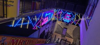 LED Neon Sign # Indoor Custom Neon Sign # Special Design Led Neon Bar Sign #  Signage Ice Skating # Signage Shopping Mall 