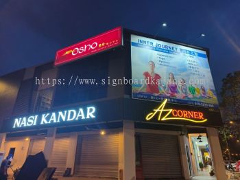 Signboard 3D LED FRONTLIT# ALUMINIUM PANEL BASE SIGNAGE # Sign board Restoran#  Signage Car Accessories # Signboard Cafe # Car Paint Signage # Az Corner Signage 