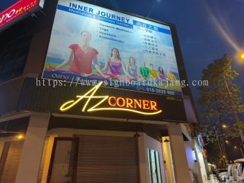 Signboard 3D LED FRONTLIT# ALUMINIUM PANEL BASE SIGNAGE # Sign board Restoran#  Signage Car Accessories # Signboard Cafe # Car Paint Signage # Az Corner Signage 