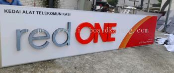 Lightbox With 3D Led Frontlit # Red One Signage # 3D Box Up Led # 