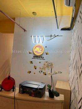 INDOOR 3D LED FRONTLIT BOX UP LETTERING SIGNAGE MAKER AT KAJANG, TAMING JAYA, BALAKONG, MALAYSIA, KLANG