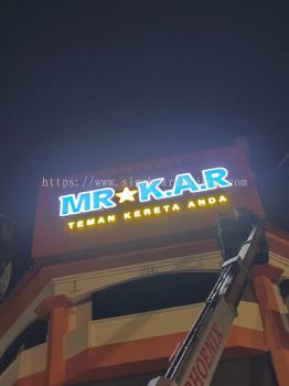 3D Signcraft # LED Frontlit Signboard # Signboard Mr Kar 