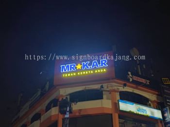 3D Signcraft # LED Frontlit Signboard # Signboard Mr Kar 