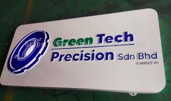 Signboard 3D Led Frontlit # Laser Cut Out Acrylic Wording 