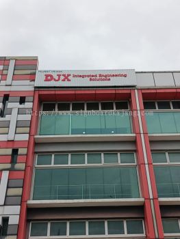 3D LED FRONTLIT ALUMINIUM BOX UP LETTERING SIGNBOARD MAKER AT BUKIT JELUTONG, KELANA JAYA, BANDAR SUNWAY, BUKIT KEMUNING