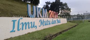 UKM 2024 #Aluminium Box Up Stand Signage #3dledsignboard #3dboxup #3dsignboard #3dledboxup #signboard #ledneon at Shah Alam, Setia Alam, Puchong, Bukit Jalil.