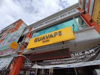 Shoplot Outdoor 3D LED Backlit at Mid Valley, Cheras, Taman Oug. 