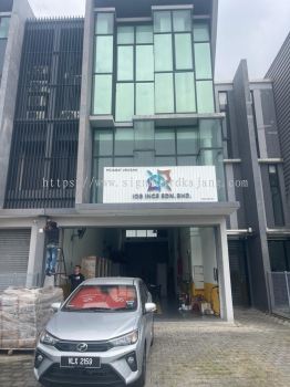 Commercial Aluminium Panel Base 3D LED Frontlit Signboard at Meru, Kapar, Setia Alam, Klang.