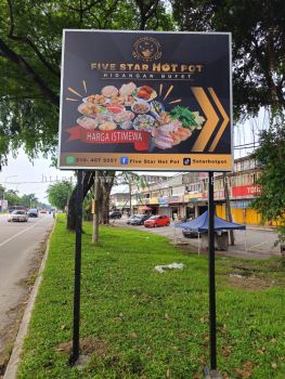 Direction Road Signage at Bandar Puteri Puchong, USJ, Taman Subang Mewah.