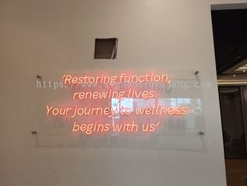 CLINIC NEON LED SIGNBOARD MAKER AT PUNCAK JALIL, TAMAN OUG, TAMAN DESA, BANDAR SRI PETALING.