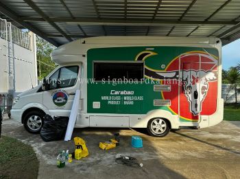 Outdoor Van Sticker Printing & Installation at 