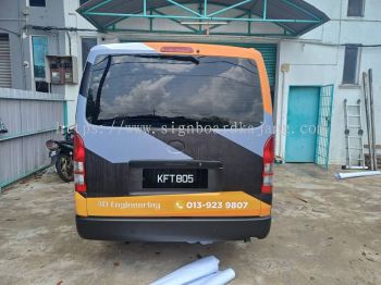 Commercial Van Sticker Printing Installation Service at KAJANG | KOTA KEMUNING | BUKIT KEMUNING | KAMPUNG JAWA | PANDAN INDAH | SHAMELIN | PUCHONG JAYA