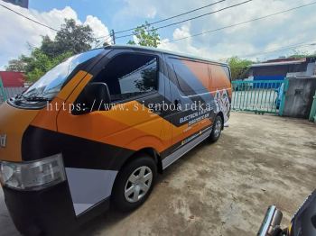 Commercial Van Sticker Printing Installation Service at KAJANG | KOTA KEMUNING | BUKIT KEMUNING | KAMPUNG JAWA | PANDAN INDAH | SHAMELIN | PUCHONG JAYA