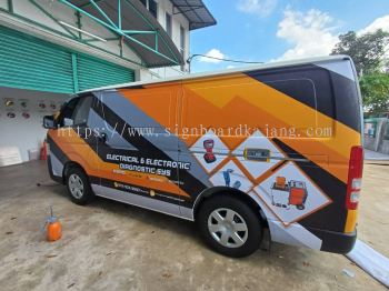 Commercial Van Sticker Printing Installation Service at KAJANG | KOTA KEMUNING | BUKIT KEMUNING | KAMPUNG JAWA | PANDAN INDAH | SHAMELIN | PUCHONG JAYA