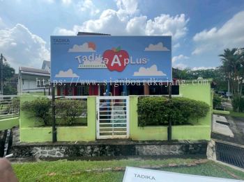 Tadika Metal G.I Outdoor Signboard Manufacture Factory At Klang Kuala Lumpur Rawang Selayang Batu Caves Puchong Kepong Sungai Buloh 