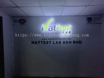 Indoor Office 3D Box Up Frontlit Lettering Signboard Maker at KAJANG | KOTA KEMUNING | BUKIT KEMUNING | KAMPUNG JAWA | PANDAN INDAH | SHAMELIN