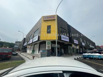 Corner Shoplot Lightbox Signage Supplier at SHAH ALAM | PETALING JAYA (PJ) | SUBANG JAYA | DAMANSARA | PUCHONG