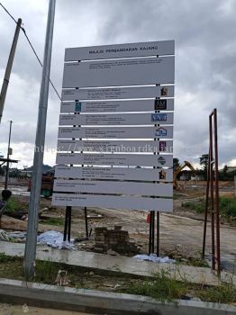 OUTDOOR PROJECT SIGNBOARD INSTALLED AT PUSAT BANDAR PALONG | TAMPIN | KOTA | RANTAU | TANJONG IPOH