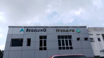 Building Outdoor 3D Box Up Lettering Signboard Specialist at TAMAN BERKELEY | SRI ANDALAS | TAMAN SENTOSA | SRI MUDA | TELUK PULAI | TTDI JAYA | UEP SUBANG | SUNGAI BULOH