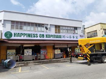 Shoplot Lightbox Change Face Installation at Melaka | Klebang | Alor Gajah | Jasin | Tanjung Kalil