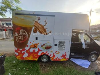 Food Truck Full Wrap Sticker Printing at PUTRA HEIGHTS | COUNTRY HEIGHTS | DAMANSARA JAYA | DENAI ALAM