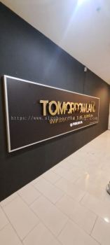 Indoor Stainless Steel Gold Signboard Maker at PETALING JAYA (PJ) | SUBANG JAYA | DAMANSARA | PUCHONG