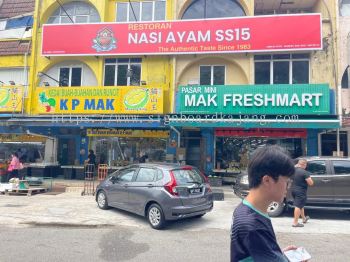 Restaurant Food Court Giant Billboard Installation at KEPONG | SENTUL | AMPANG | BANTING | ALAM IMPIAN