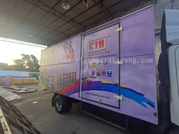 Custom Design Truck Sticker Installation at SEREMBAN | SUBANG JAYA | SERI KEMBANGAN | KAJANG