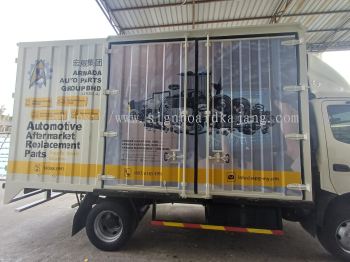 Truck Full Wrap Sticker Printing at SERI KEMBANGAN, PUNCAK ALAM, BALAKONG, TTDI JAYA