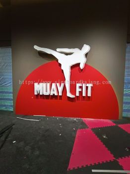 Fitness Studio 3D LED Signboard at AMPANG | TANJUNG SEPAT | JENJAROM | MAHKOTA CHERAS