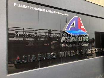 Premium 3D Box Up Stainless Steel Lettering Signboard Solution at PELABUHAN KLANG | MELAKA | SEREMBAN | SEMENYIH