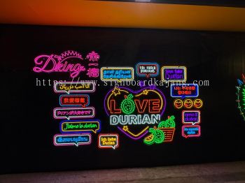 Neon LED Display Signage at KOTA DAMANSARA | BATU CAVES | SELAYANG | GOMBAK