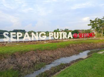 Landscape 3D Aluminium Box Up Signage at SEREMBAN | AMPANGAN | BANDAR WARISAN PUTERI | RIMBAYU