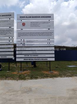 Construction Project Signboard Installation at BANDAR BARU BANGI | ECO GRANDEUR | ECO SANTUARI | SEREMBAN