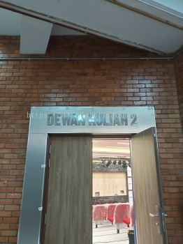 Interior 3D Stainless Steel Signage at ECO SANTUARI | RIMBAYU BUSINESS HUB | RIMBAYU | KOTA KEMUNING