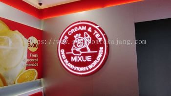 Cafe Interior Neon LED Logo Signage at SERI KEMBANGAN | SAUJANA PUTRA | PUDU | SENTUL 