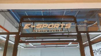 E-Sports 3D LED Wording Signboard at SENTUL | BUKIT JELUTONG | SETIA ALAM