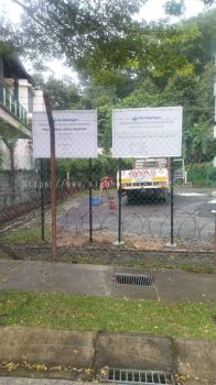 Instruction Road Stand Signage at SEMENYIH | RAWANG | BANGI | PUDU