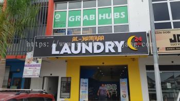 Laundry 3D LED Frontlit Signboard at PANDAH INDAH | SERI KEMBANGAN | CYBERJAYA