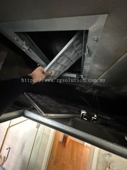 Ceiling Ducted Chemical Services Maintenance