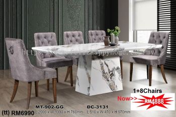 DINING SET MARBLE -MT902/960