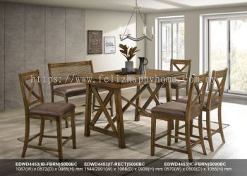 EDWD4453-EXTENDABLE DINING SET