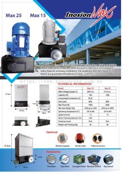 Max 25 AC Sliding Motor Three Phase